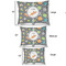 Space Explorer Outdoor Dog Beds - SIZE CHART