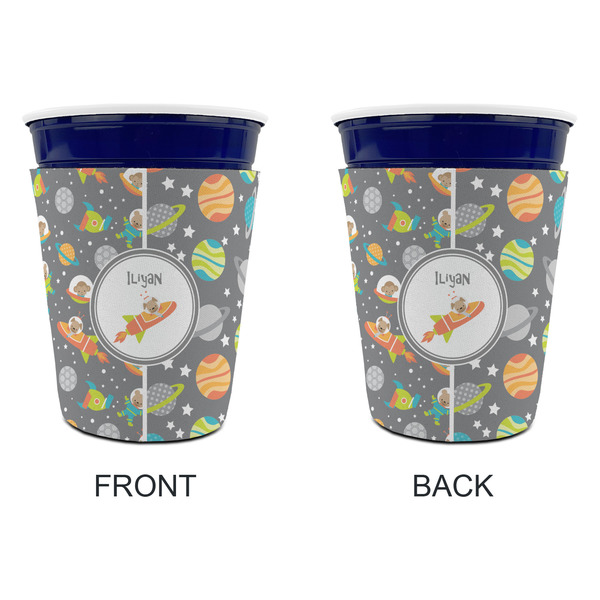 Space Explorer Party Cup Sleeves - without bottom - Approval