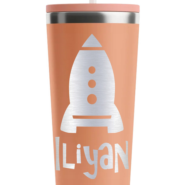 Space Explorer Peach RTIC Everyday Tumbler - 28 oz. - Close Up