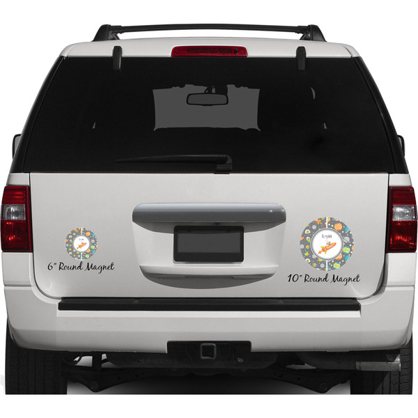 Space Explorer Personalized Car Magnets on Ford Explorer