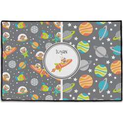 Space Explorer Door Mat - 36"x24" (Personalized)