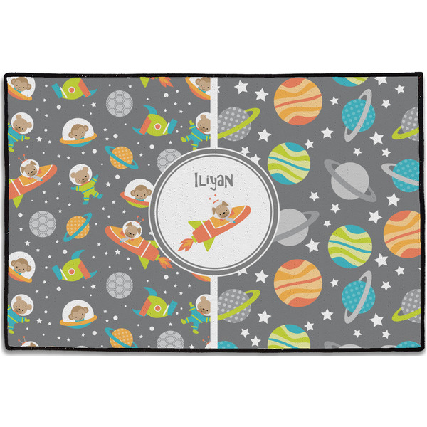 Custom Space Explorer Door Mat - 36"x24" (Personalized)