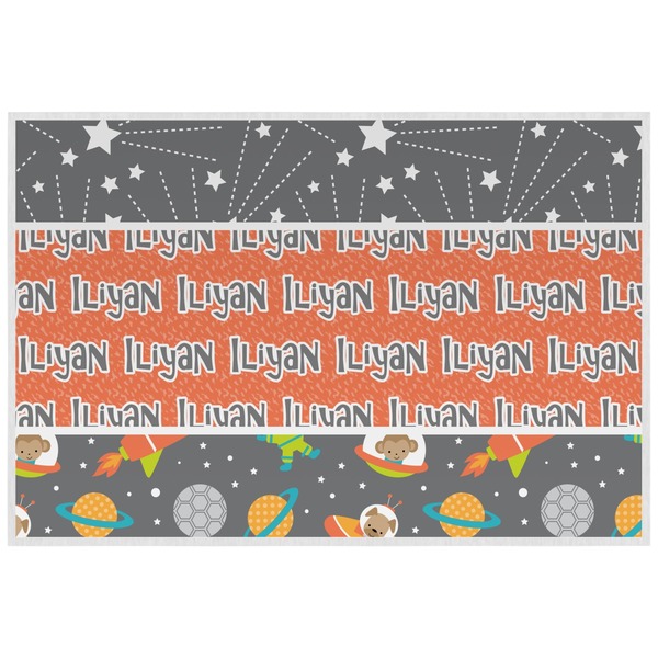 Space Explorer Personalized Placemat (Back)