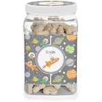 Space Explorer Dog Treat Jar (Personalized)