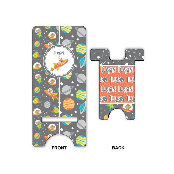 Space Explorer Phone Stand - Front & Back