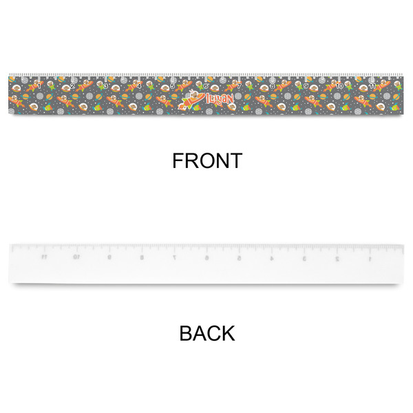 Space Explorer Plastic Ruler - 12" - APPROVAL