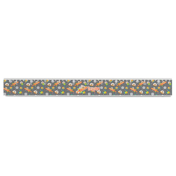 Space Explorer Plastic Ruler - 12" - FRONT