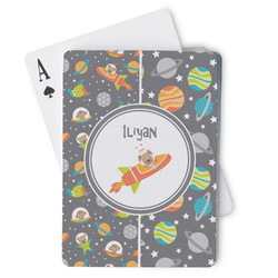 Space Explorer Playing Cards (Personalized)