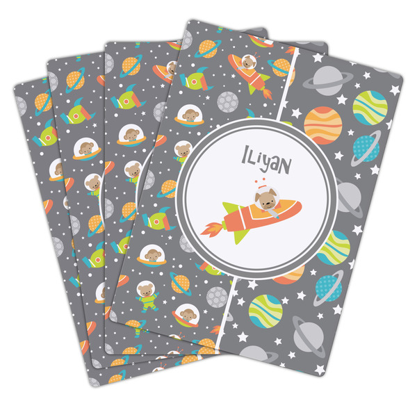 Space Explorer Playing Cards - Hand Back View