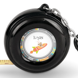 Space Explorer Pocket Tape Measure - 6 Ft w/ Carabiner Clip (Personalized)