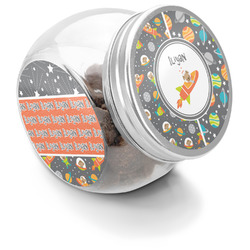 Space Explorer Puppy Treat Jar (Personalized)