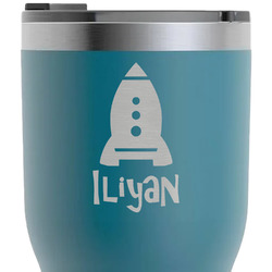 Space Explorer RTIC Tumbler - Dark Teal - Laser Engraved - Double-Sided (Personalized)
