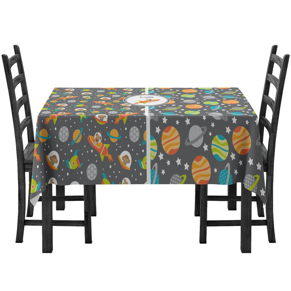 Space Explorer Rectangular Tablecloths - Side View