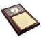 Space Explorer Red Mahogany Sticky Note Holder - Angle