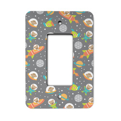 Space Explorer Rocker Style Light Switch Cover (Personalized)