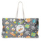 Space Explorer Large Tote Bag with Rope Handles (Personalized)