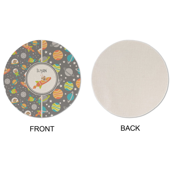 Space Explorer Round Linen Placemats - APPROVAL (single sided)