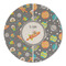 Space Explorer Round Linen Placemat (Personalized)