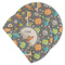 Space Explorer Round Linen Placemat - Double Sided - Set of 4 (Personalized)