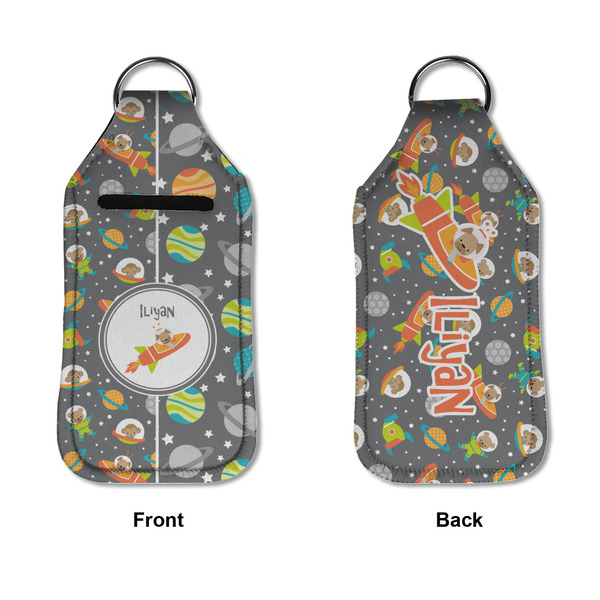 Space Explorer Sanitizer Holder Keychain - Large APPROVAL (Flat)