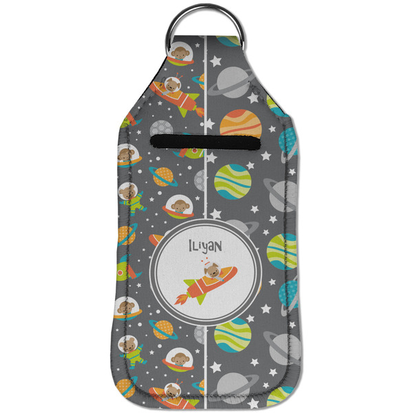 Space Explorer Sanitizer Holder Keychain - Large (Front)