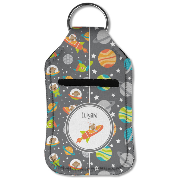 Space Explorer Sanitizer Holder Keychain - Small (Front Flat)