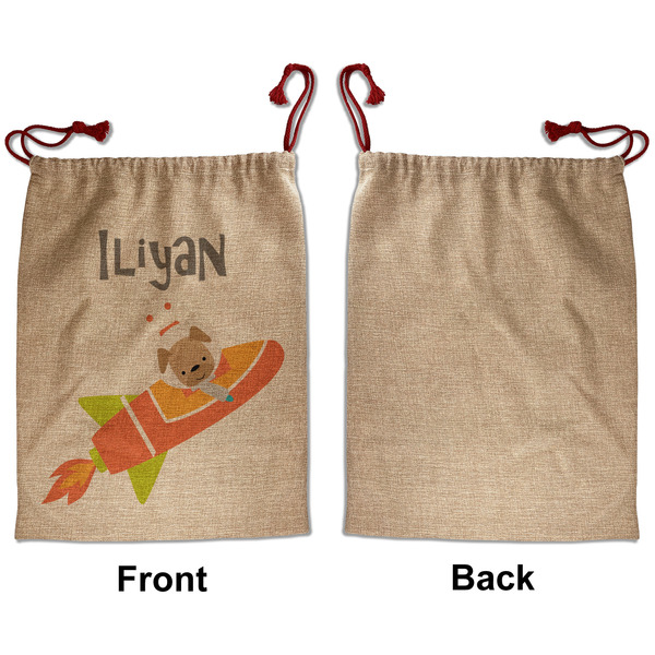 Space Explorer Santa Bag - Approval - Front