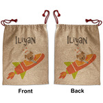 Space Explorer Santa Sack - Front & Back (Personalized)