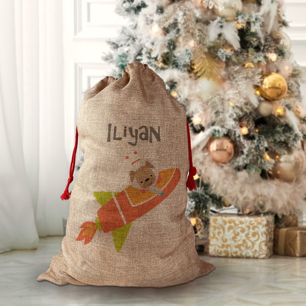Space Explorer Santa Bag - Lifestyle