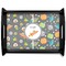 Space Explorer Black Wooden Tray - Large (Personalized)