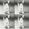 Space Explorer Set of Four Engraved Beer Glasses - Individual View