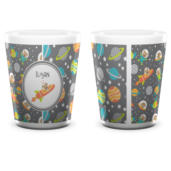 Space Explorer Shot Glass - White - APPROVAL