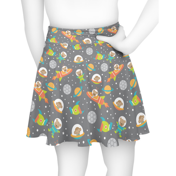 Space Explorer Skater Skirt - Back