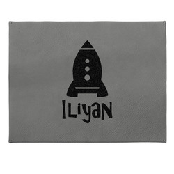 Space Explorer Gift Boxes w/ Engraved Leather Lid (Personalized)