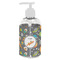 Space Explorer Plastic Soap / Lotion Dispenser (8 oz - Small - White) (Personalized)