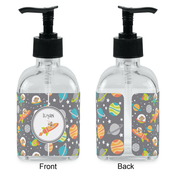 Space Explorer Glass Soap/Lotion Dispenser - Approval