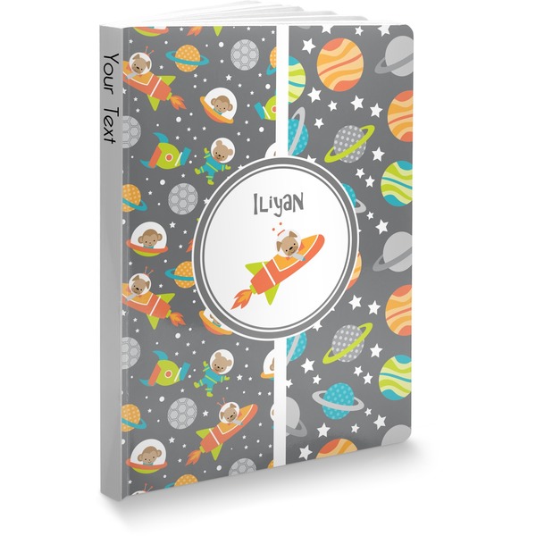 Custom Space Explorer Softbound Notebook (Personalized)