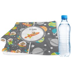 Space Explorer Sports & Fitness Towel (Personalized)
