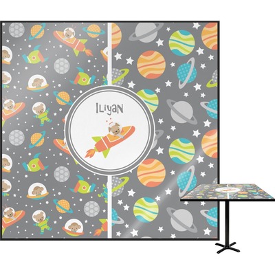 Space Explorer Square Table Top - 24" (Personalized)