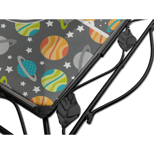 Space Explorer Square Trivet - Detail