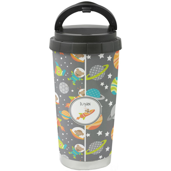 Custom Space Explorer Stainless Steel Coffee Tumbler (Personalized)
