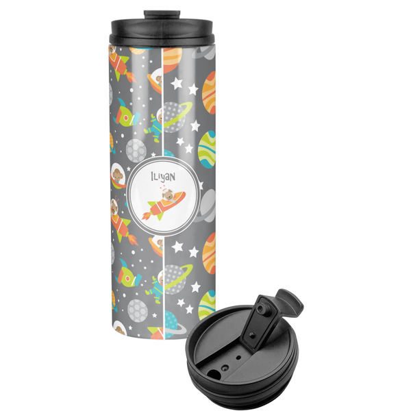 Custom Space Explorer Stainless Steel Skinny Tumbler (Personalized)