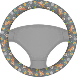 Space Explorer Steering Wheel Cover (Personalized)