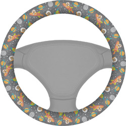 Space Explorer Steering Wheel Cover