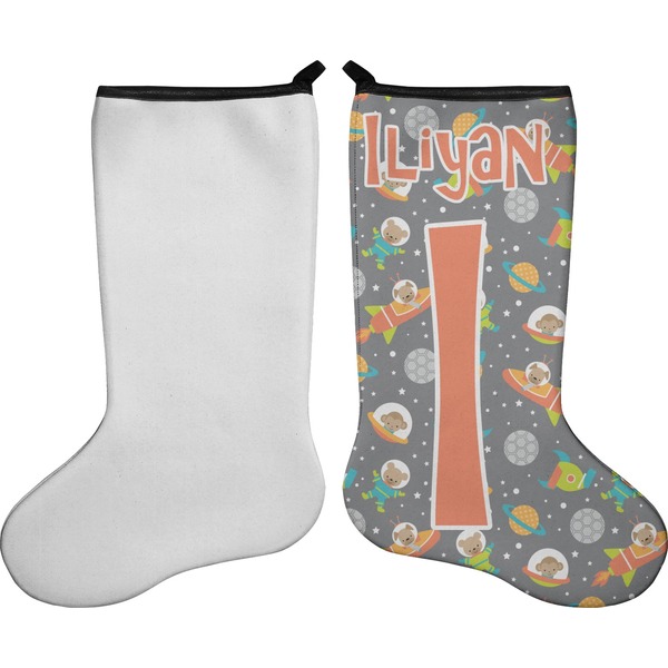 Space Explorer Stocking - Single-Sided - Approval