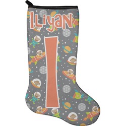Space Explorer Holiday Stocking - Single-Sided - Neoprene (Personalized)