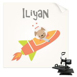 Space Explorer Sublimation Transfer - Baby / Toddler (Personalized)