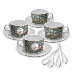 Space Explorer Tea Cup - Set of 4 (Personalized)