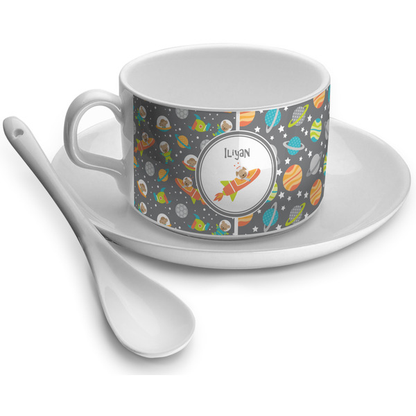 Custom Space Explorer Tea Cup - Single (Personalized)