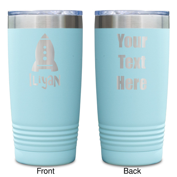 Space Explorer Teal Polar Camel Tumbler - 20oz -Double Sided - Approval